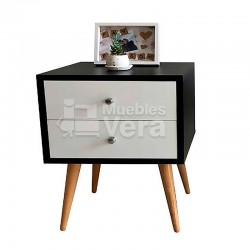VELADOR CON PATAS DE MADERA