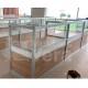 INSTALACION DE CUBICULOS CON VIDRIO Y ALUMINIO