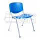 SILLA CON ASIENTO Y RESPALDO EN PVC