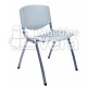 SILLA CON ASIENTO Y RESPALDO EN PVC