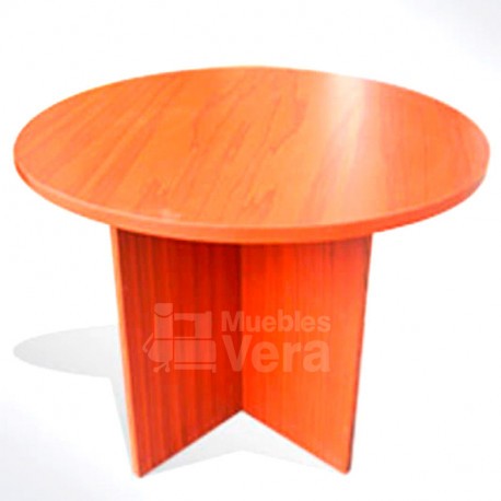 MESA REDONDA DE MADERA