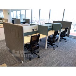 INSTALACION DE CUBICULOS CON PANEL DE TELA