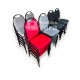 SILLA FIJA PARA EVENTOS MODELO SANTOS