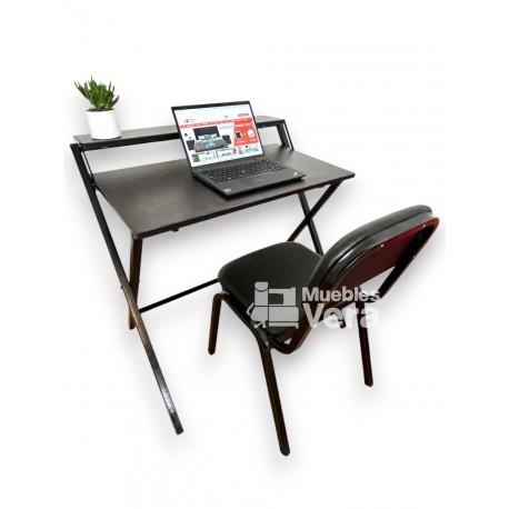ESCRITORIO PLEGABLE Y SILLA
