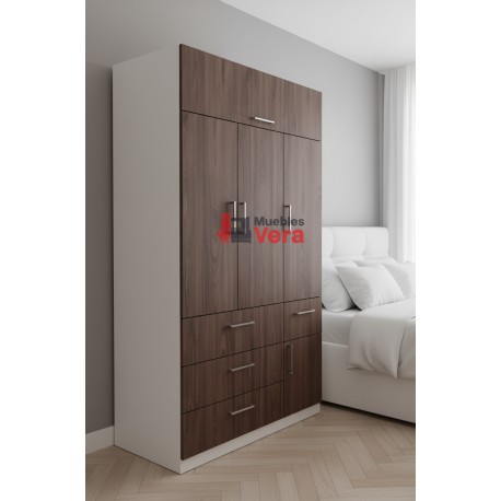 ROPERO 3 PUERTAS - 105 CM