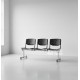BANQUETA DE 3 EN PVC