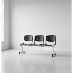 BANQUETA DE 3 EN PVC
