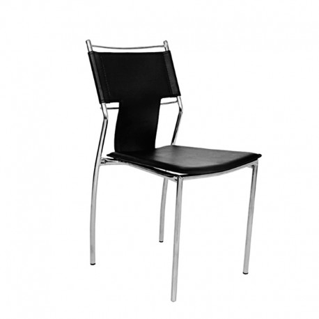 SILLA FIJA CROMADA DUQUESA